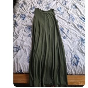 Olive Green Women's Maxi Skirt